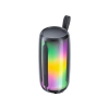 Promate LUMITOWER 8W LumiSound® Wireless Speaker | Rainbow LED, TWS, AUX/USB/TF Card, 6Hrs Playtime
