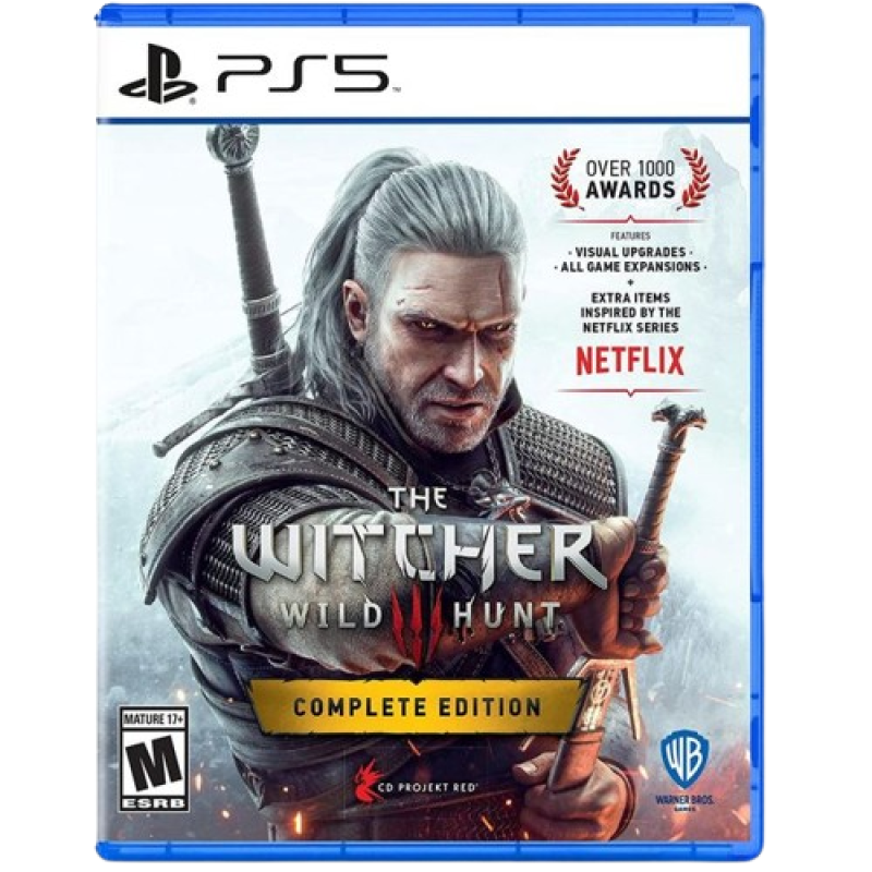 The Witcher 3: Wild Hunt – Complete Edition (PS5) | Next-Gen RPG with 4K