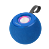 Promate JUGGLER LED Bluetooth Speaker – Black/Blue | Portable 5W Wireless Speaker with LED Lights