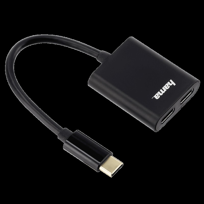 Hama USB-C 2in1 Aux & USB-C Audio Adapter (200319) Hama USB-C 2in1 Aux & USB-C Audio Adapter (200319)
