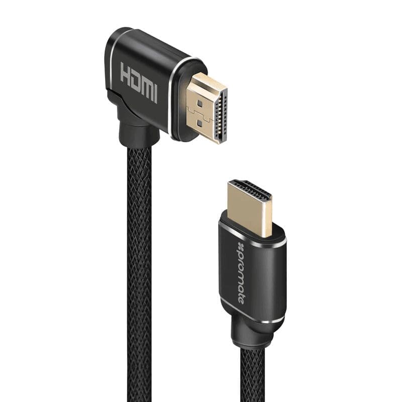 Promate HDMI Right Angle Cable with 3D, 4K Ultra HD & Ethernet 3m PROLINK4K1-300 Promate HDMI Right Angle Cable with 3D, 4K Ultra HD & Ethernet 3m PROLINK4K1-300