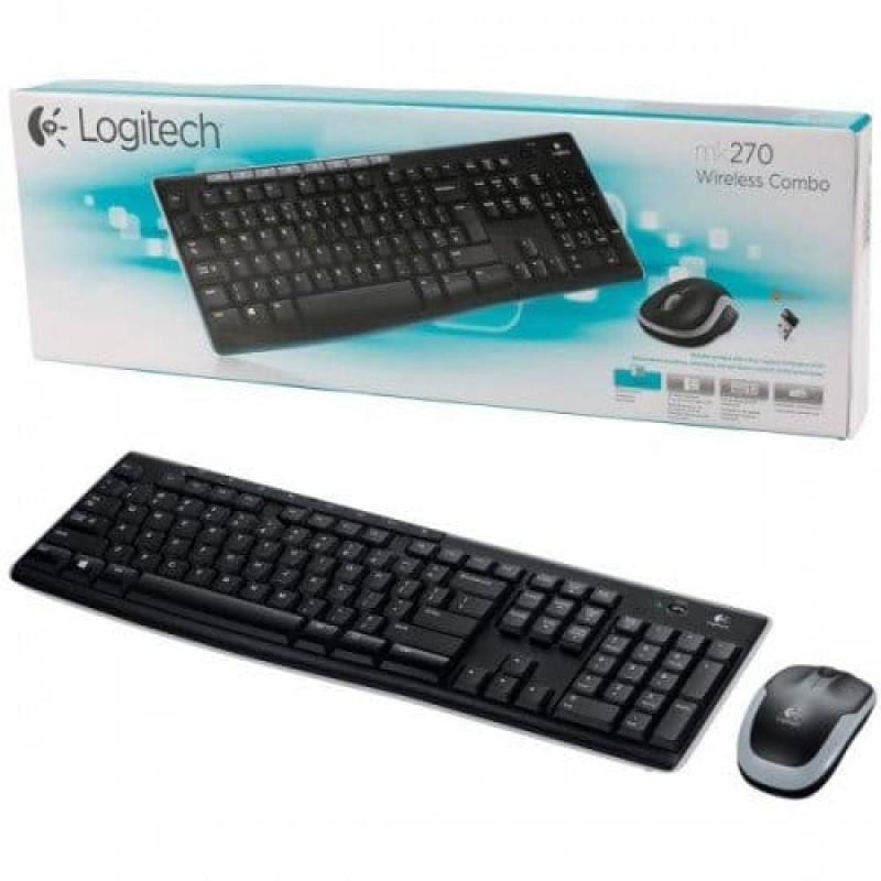 Logitech Wireless Keyboard&Mouse combo MK270 Logitech Wireless Keyboard&Mouse combo MK270