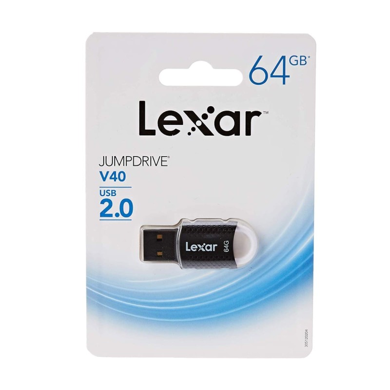 Lexar 64GB V40 USB 2.0 Flash Drive