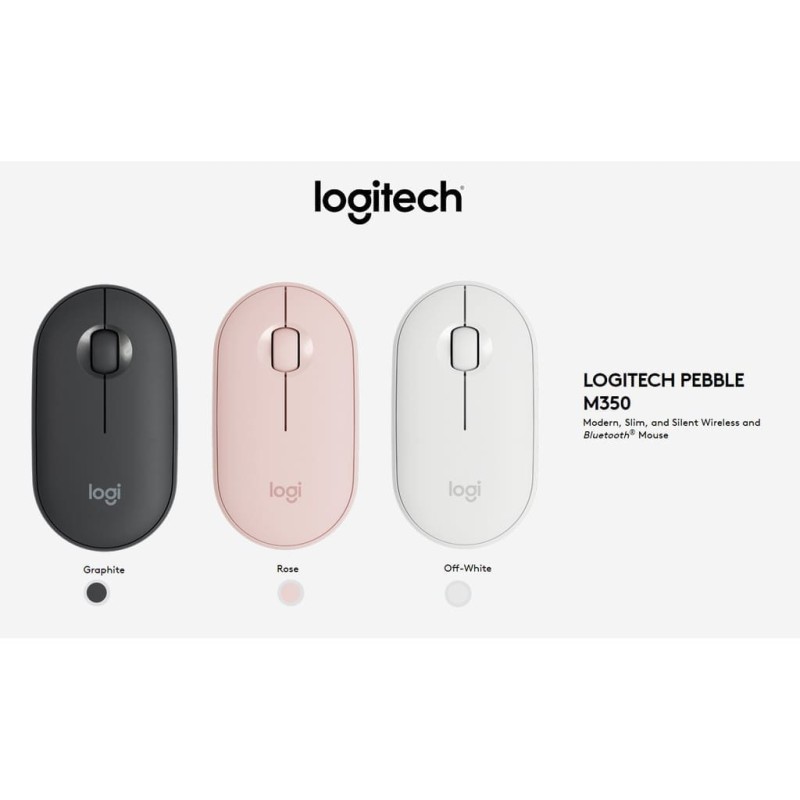 Logitech Wireless Mouse Pebble M350 Logitech Wireless Mouse Pebble M350