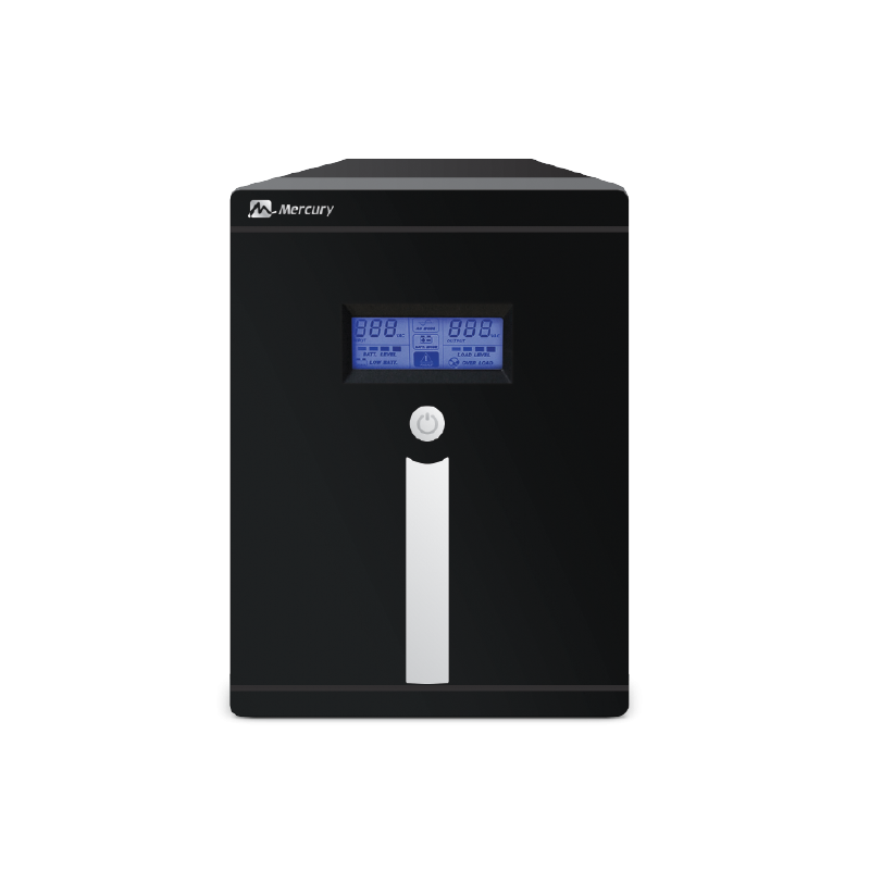 Mercury Elite 3000U SMART Offline UPS -UK Plug, 3000VA/1800W, 4 x universal sockets, 4 x 9Ah/12V battery Mercury Elite 3000U SMART Offline UPS -UK Plug, 3000VA/1800W, 4 x universal sockets, 4 x 9Ah/12V battery