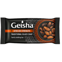 Geisha African Strength Traditional Black Soap 125g