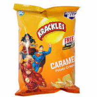 Krackles Toons Caramel Potato Crisps 30g