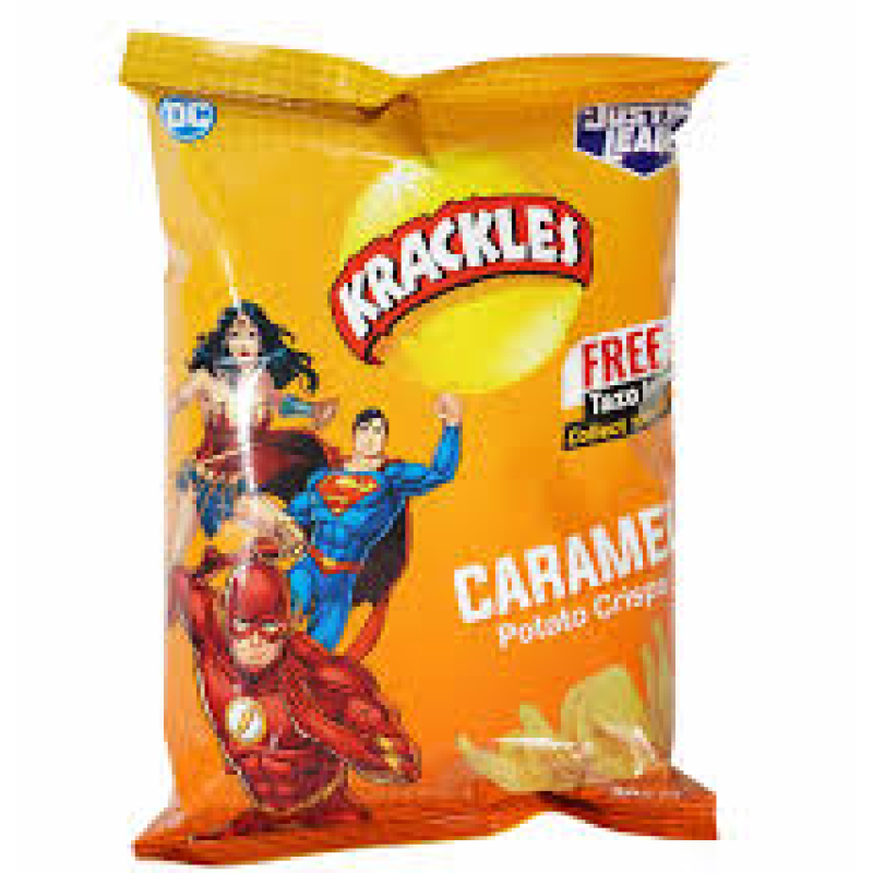 Krackles Toons Caramel Potato Crisps 30g