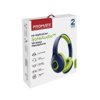 Promate Coddy Hi-Definition SafeAudio™ Wireless Headphone