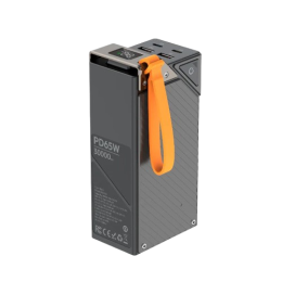 Budi 30,000mAh Fast Laptop Power Bank – High-Capacity Portable Charger