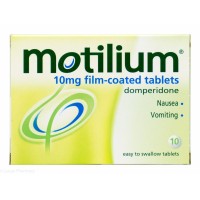 Motilium 10mg 50 Tablets