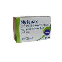 Myfenax Mycophenolate 500mg 50 Tablets