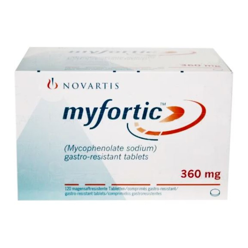 Myfortic 360mg 120 Tablets