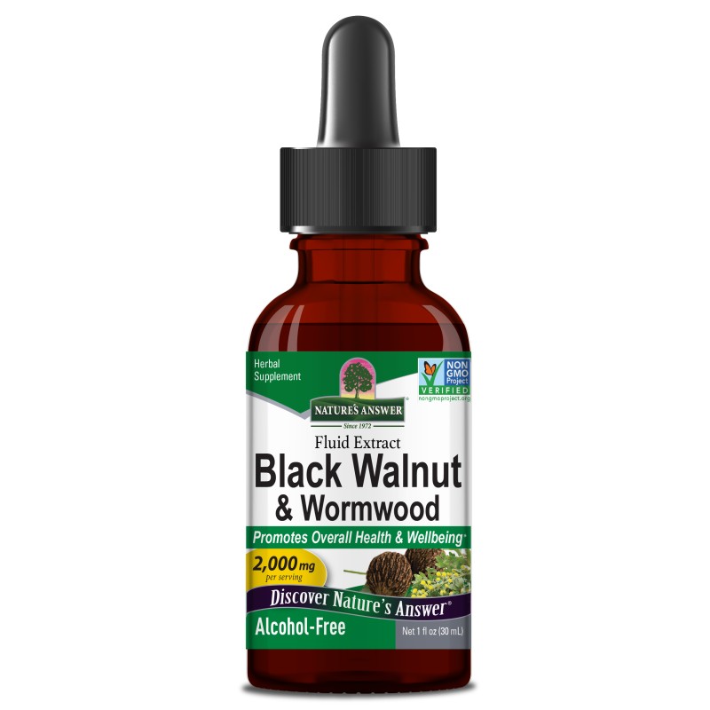 Nature's Answer Black Walnut and Wormwood 30ml Nature's Answer Black Walnut and Wormwood 30ml