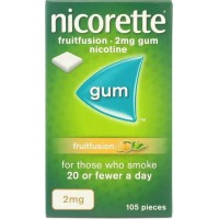 Nicorette Fruit Fusion 2mg 105 Gums