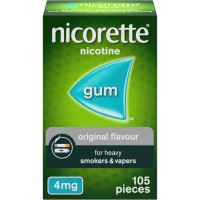 Nicorette Original 4mg 105 Gums