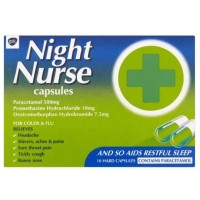 Night Nurse 500mg 10 Capsules