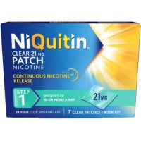 NiQuitin Patches Clear Step 1 21mg