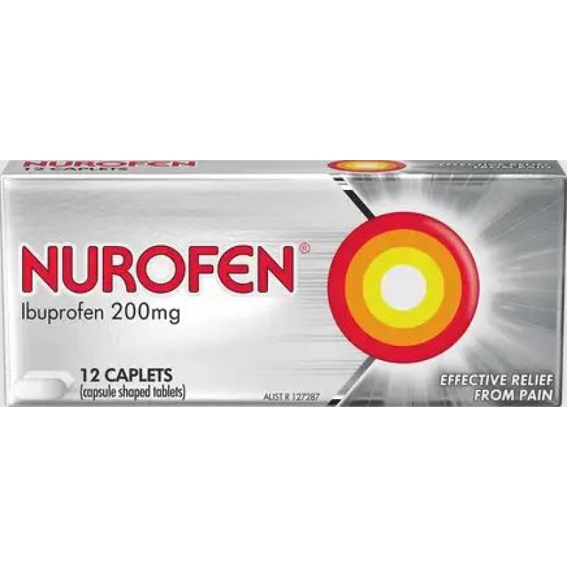 Nurofen 200mg 12 Capsules