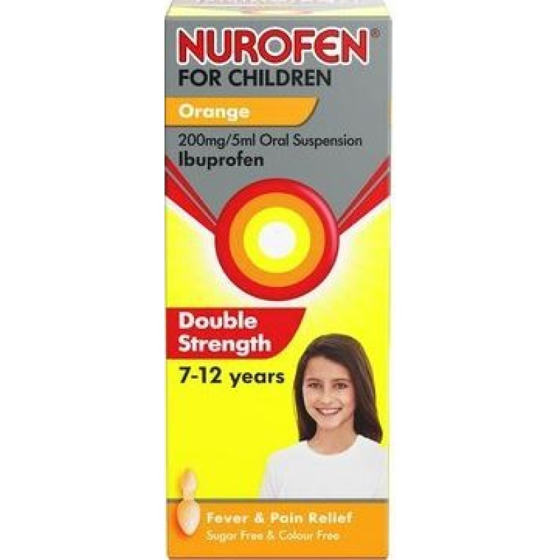 Nurofen Children Suspension 4% 7-12 years 100ml