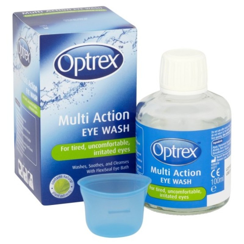 Optrex Multi Action Eye Wash 100ml Optrex Multi Action Eye Wash 100ml