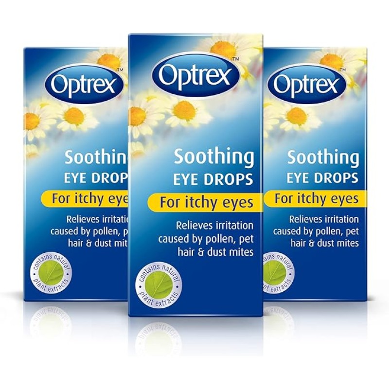 Optrex Soothing Eye Drops for Itchy Eyes 10ml Optrex Soothing Eye Drops for Itchy Eyes 10ml