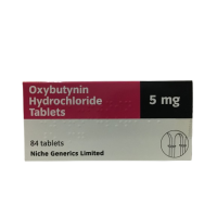 Oxybutynin 5mg 84 Tablets