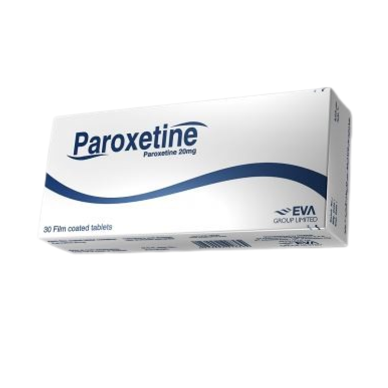 Paroxetine 20mg 30 Tablets