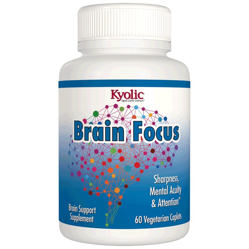Kyolic Brain Focus Brain Supplement 60 Capsules