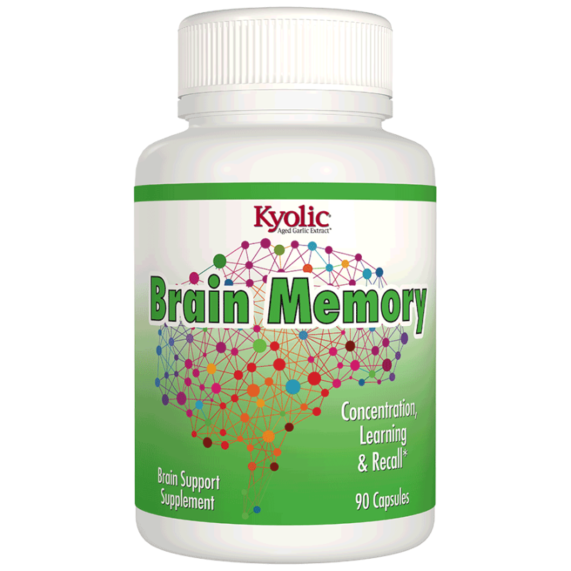 Kyolic Brain Memory Brain Support Supplement 90 Capsules
