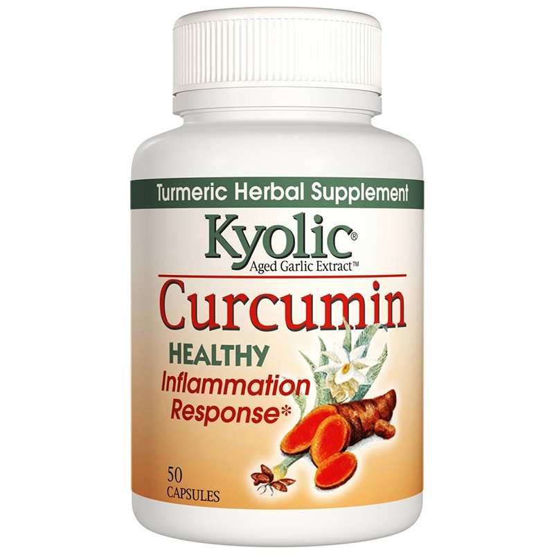 Kyolic Curcumin Healthy Inflammation Response 50 Capsules