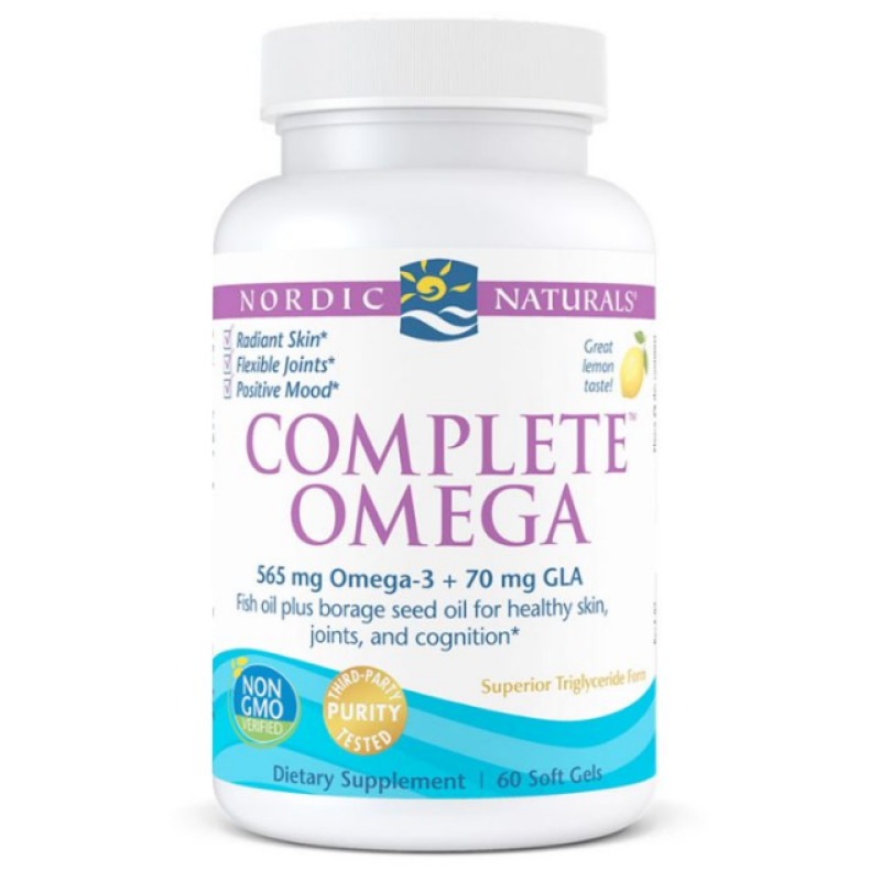 Nordic Naturals Complete Omega 60 Soft Gels Nordic Naturals Complete Omega 60 Soft Gels
