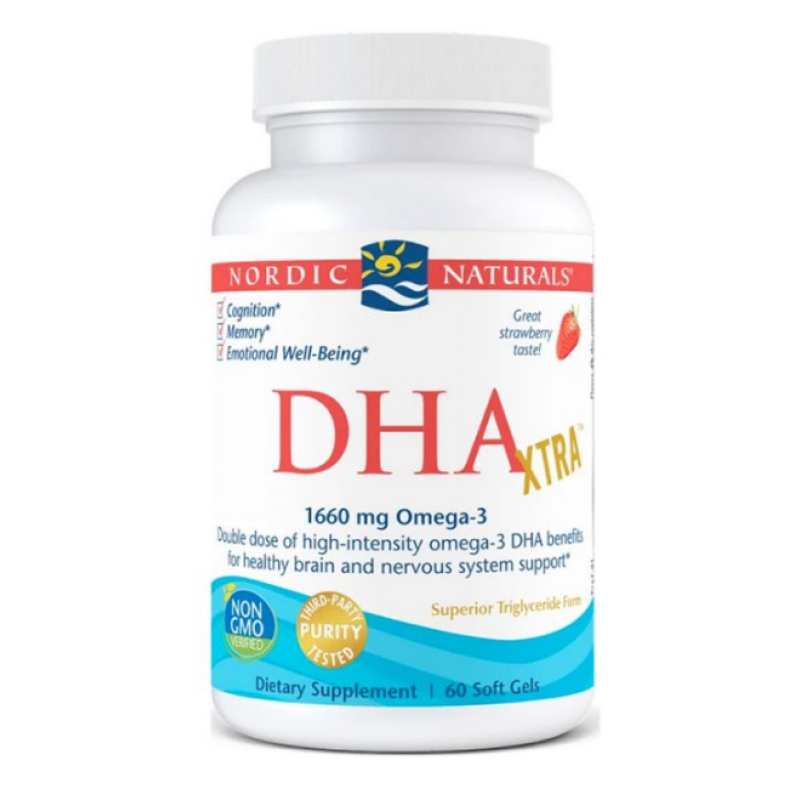 Nordic Naturals DHA Xtra 60 Soft Gels