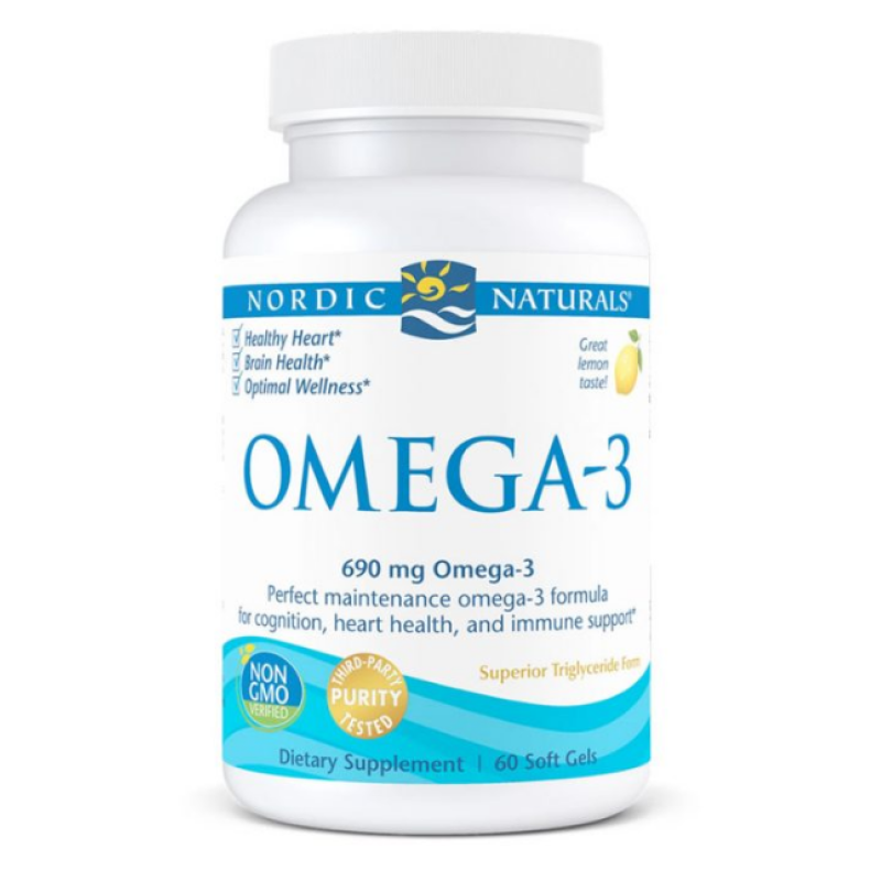 Nordic Naturals Omega-3 60 Soft Gels