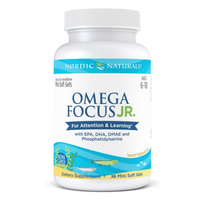 Nordic Naturals Omega Focus Junior 36 Soft Gels