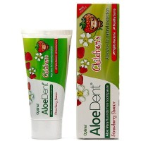 Optima Aloe Vera Children's Toothpaste Strawberry 50ml