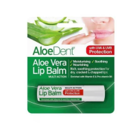 Optima Aloe Vera Lip Balm With Tea Tree and Lysine 4g