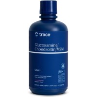 Trace Minerals Liquid Glucosamine Chondroitin MSM Natural Blueberry Flavour (16fl) 473ml