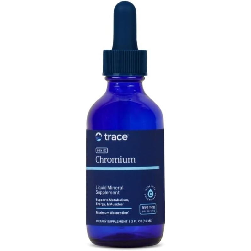 Trace Minerals Liquid Ionic Chromium 550mg