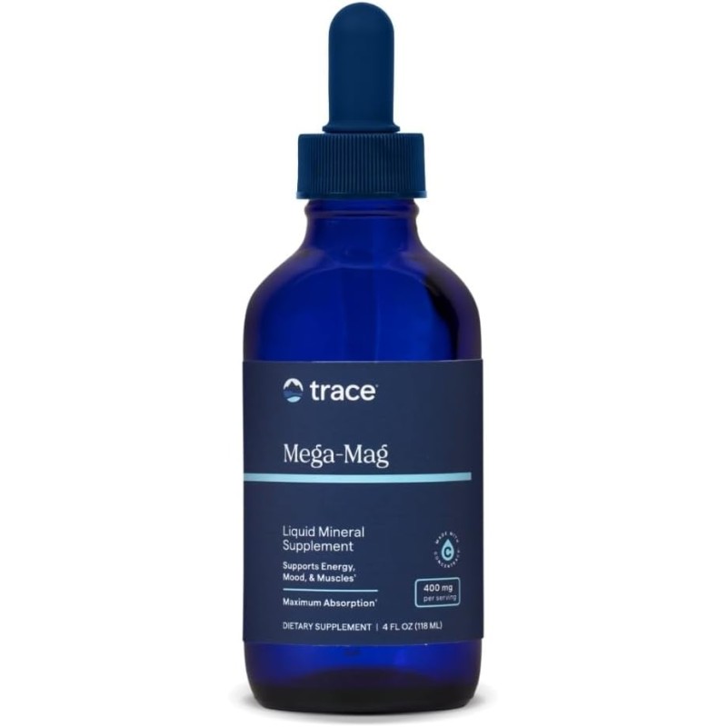 Trace Minerals Low Sodium Mega-Mag 400mg