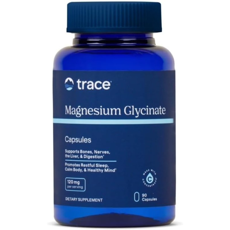Trace Minerals Magnesium Glycinate 180 Capsules