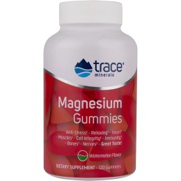 Trace Minerals Magnesium Watermelon 120 Gummies