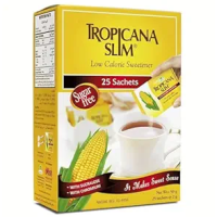 Tropicana Slim Low Calorie Sweetener Lemon C 25 Sachets