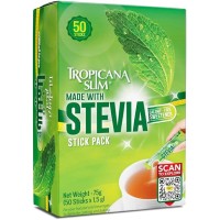 Tropicana Slim With Stevia Diet Sticks 50 Sachets