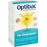 Optibac Probiotics Cholesterol With Omega3 30+30 Capsules