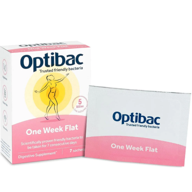 Optibac Probiotics One Week Flat 7 Sachets
