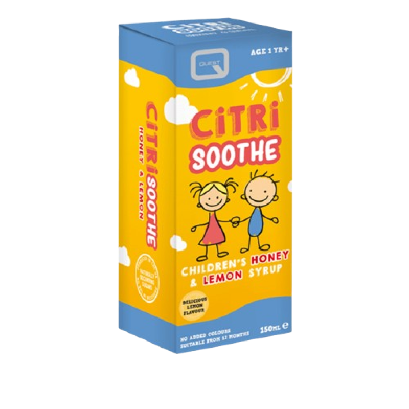 Quest Citri Soothe 150ml Children’s Honey and Lemon Syrup