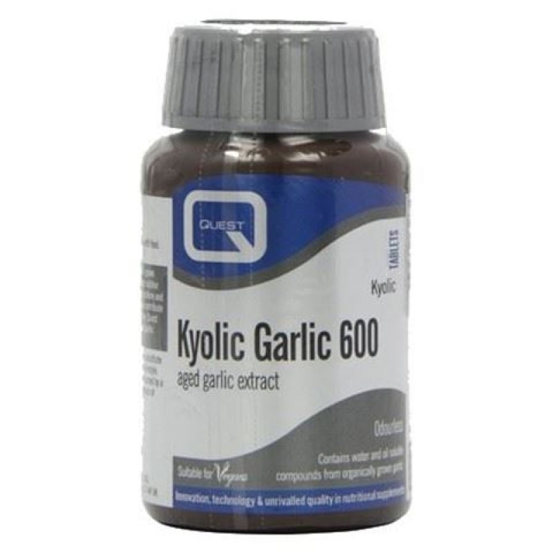 Quest Kyolic Garlic 600 60 Tablets