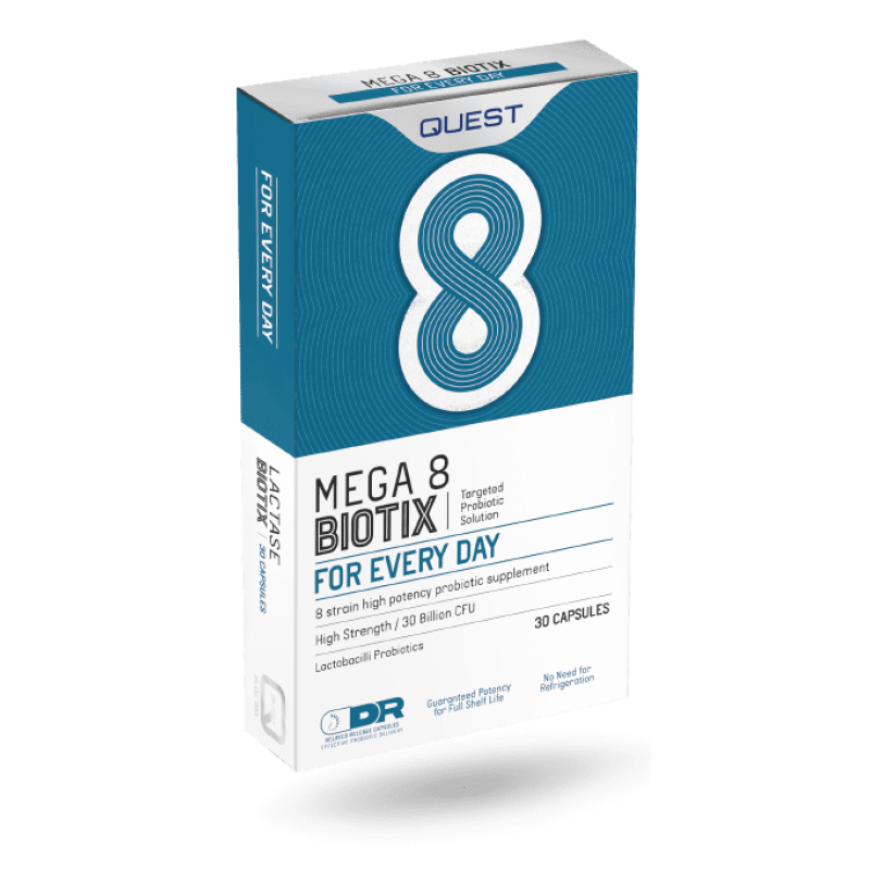 Quest Mega 8 Biotix 30 Capsules Quest Mega 8 Biotix 30 Capsules
