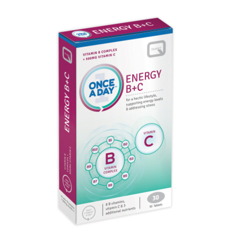 Quest Once A Day Energy B+C 30 Tablets Quest Once A Day Energy B+C 30 Tablets
